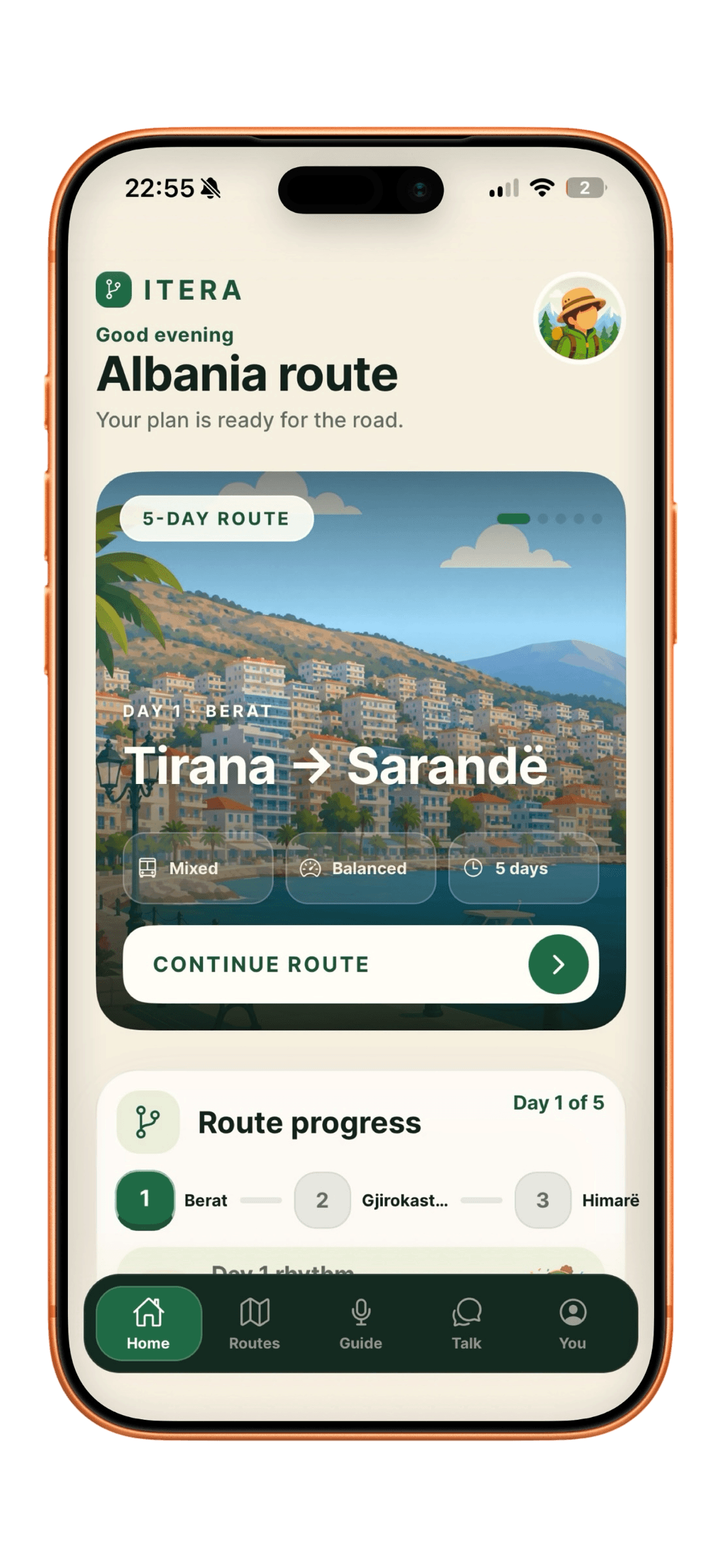 ITERA - route planner